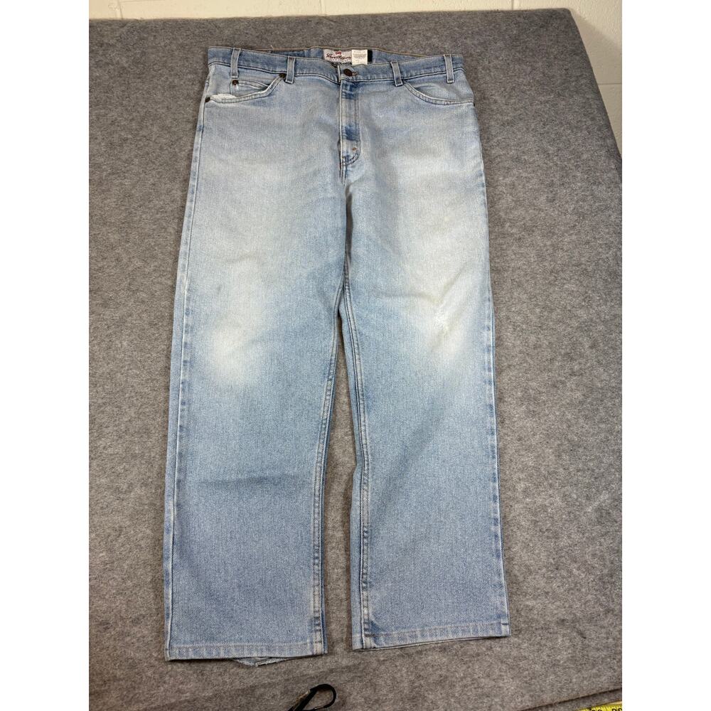 Levis 540 Signature Jeans Mens 40x30 Blue Flex Denim Relaxed Fit Straight Y2K